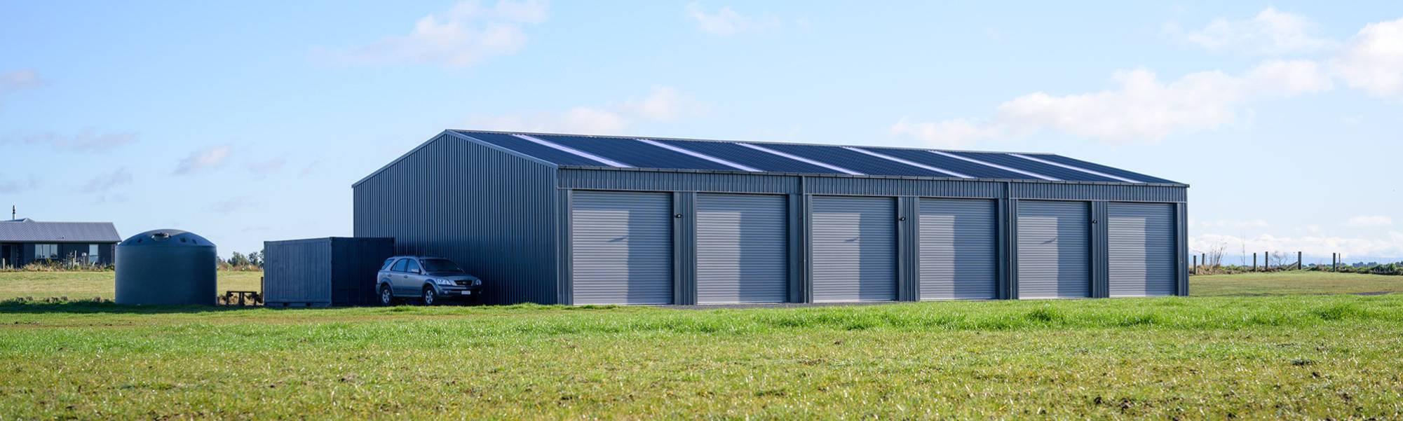 Sheds And Steel Garages Wide Span Sheds New Zealand