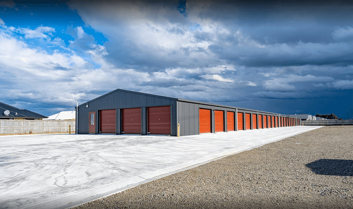 Arlington Storage Units | North Canterbury | Storage Shed Project