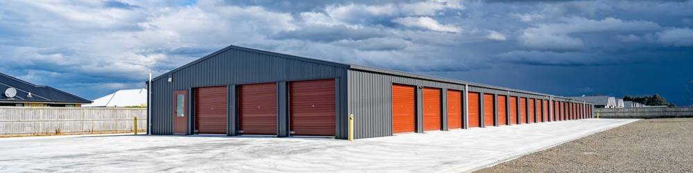 Arlington Storage Units | North Canterbury | Storage Shed Project